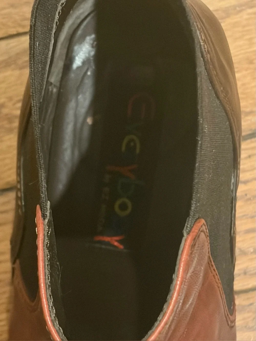 Everybody Boots Size 8.5 Brown Multi Made In Italy Leather Upper & Lining